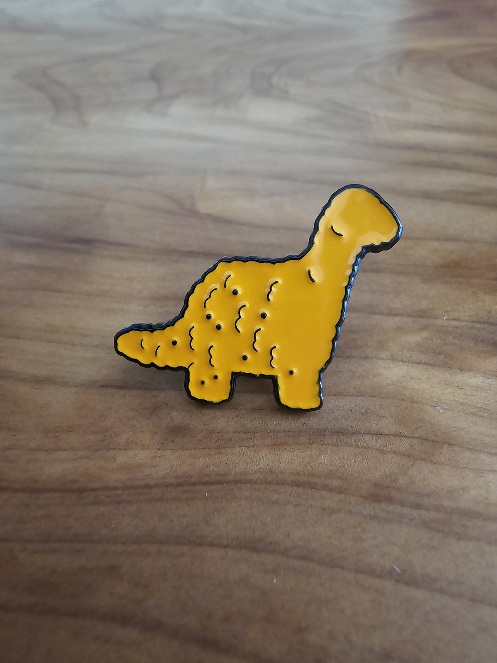 Dino Nug & Ketchup Enamel Pins (2) - Picture 4 of 5